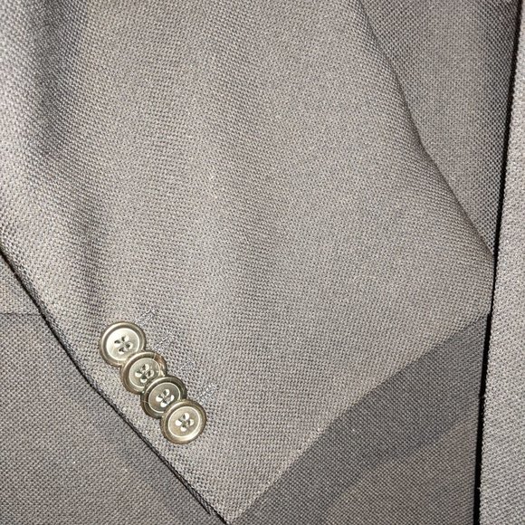 Hugo Boss Dark Navy Virgin Wool Blazer PTP 22" Size 44 Regular - Picture 3 of 7